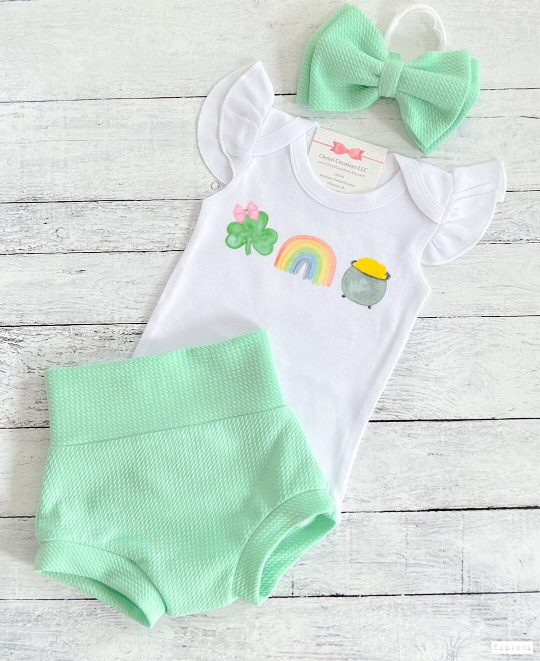 Baby girl St Patricks Day Outfit, First St Patricks Day Shirt, St Patricks Day Bummies, Granddaug... | Etsy (US)