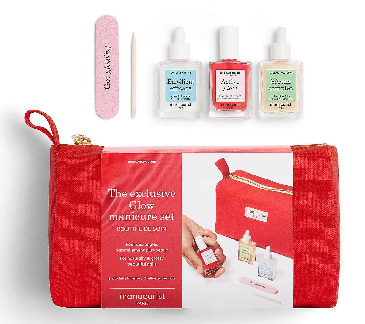 Manucurist Ultimate Glow Manicure Set | QVC