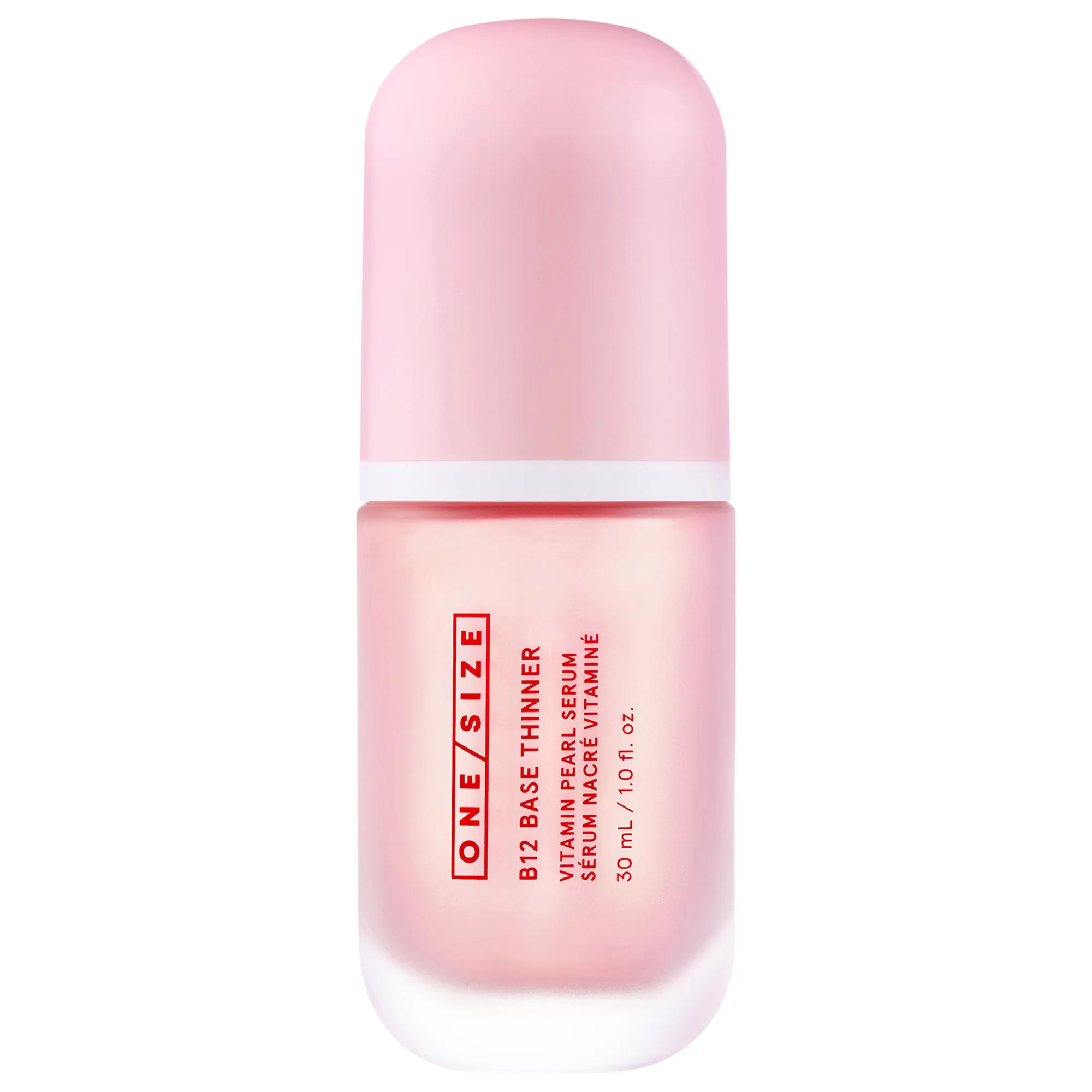 ONE/SIZE by Patrick Starrr B12 Base Thinner Luminous Vitamin Pearl Boosting Serum Pearlescent Pink 1 oz / 30 mL | Sephora (US)