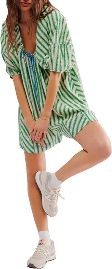 Bop Around Stripe Romper | Nordstrom