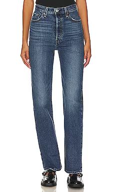 LEVI'S Ribcage Full Length in Valley View from Revolve.com | Revolve Clothing (Global)