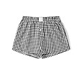 Y2k Women Gingham Boxer Shorts Low Rise Micro Pajamas PJ Sleep Short Pants Plaid Sleepwear Sleepi... | Amazon (US)