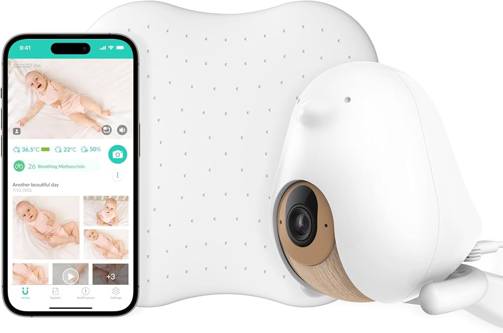 Cubo Ai Sleep Safety Bundle - includes 1080p HD Night Vision Cubo Ai Plus Smart Baby Monitor with... | Amazon (US)