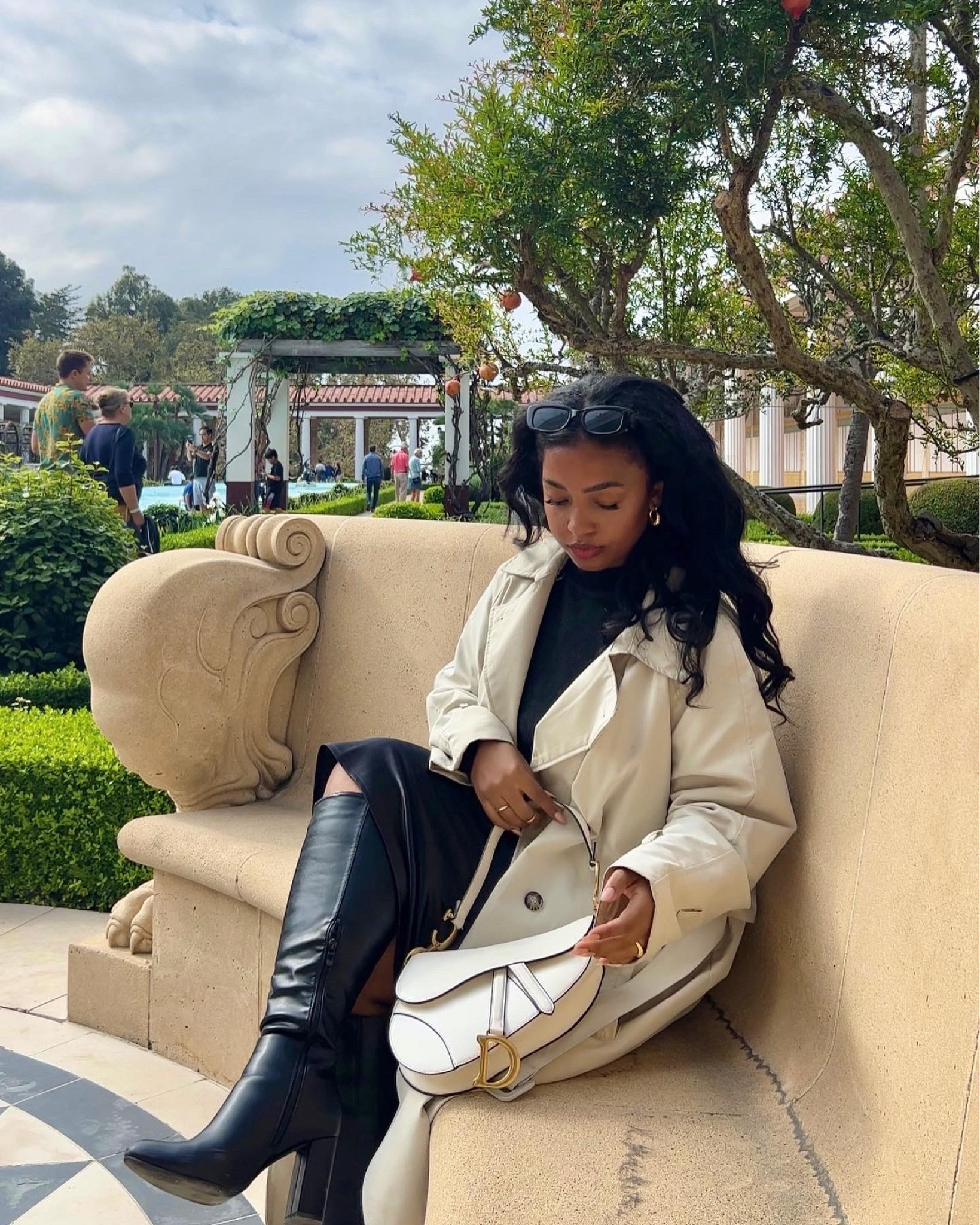 Trench coat and boots are extremely fitting for a European-inspired day in LA.

#LTKunder50 #LTKunder100 #LTKstyletip