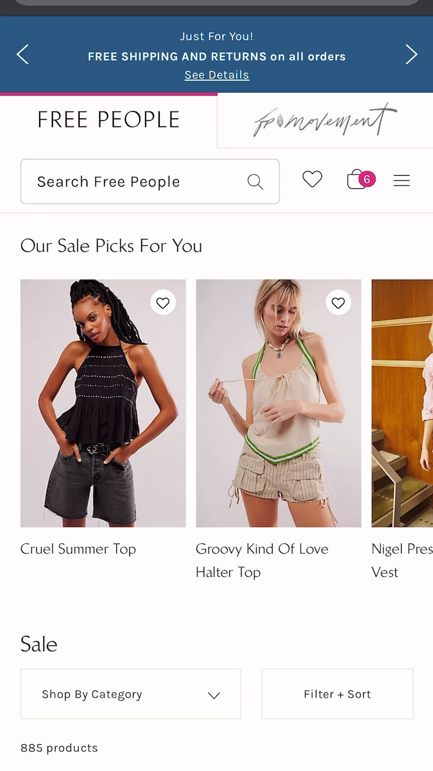 Up to 50% off Free People sale!

#LTKSaleAlert #LTKSummerSales