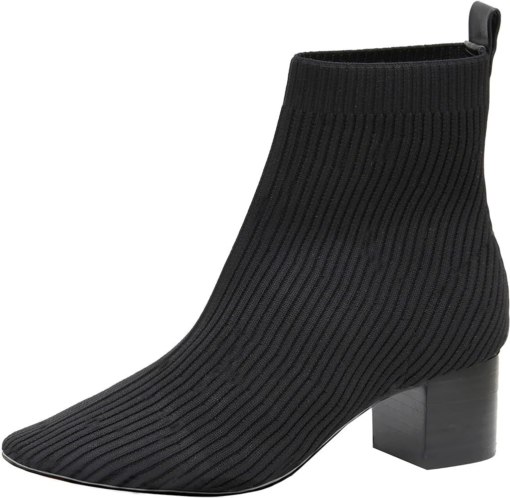 CUSHIONAIRE Women's Neely Stretch bootie +Memory Foam and Wide Widths Available | Amazon (US)