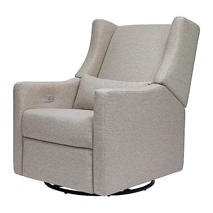 Babyletto Kiwi Electronic Power Recliner and Swivel Glider with USB Port in Performance Grey Eco-... | Amazon (US)