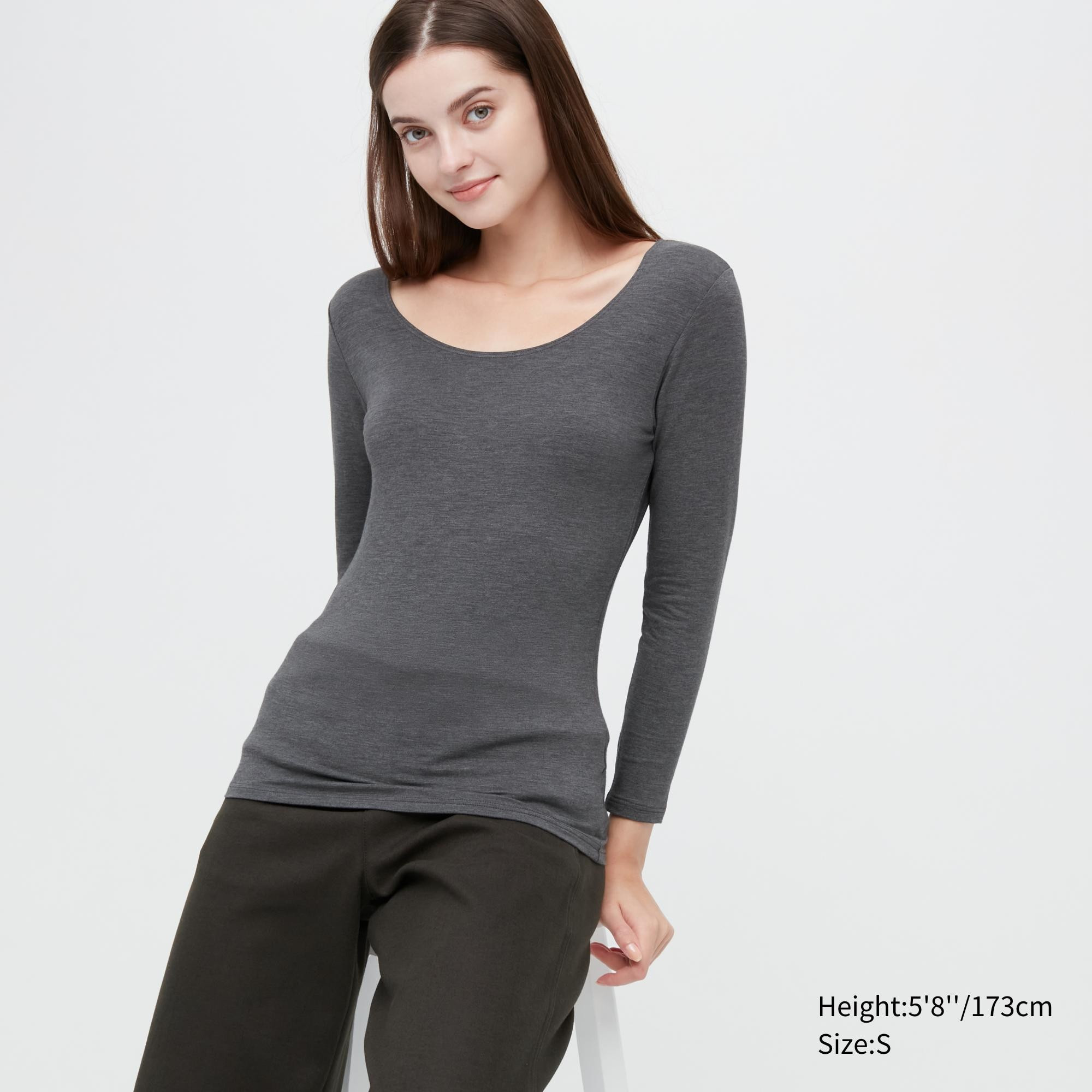Heatech Long Sleeve T-shirt  | UNIQLO (US)