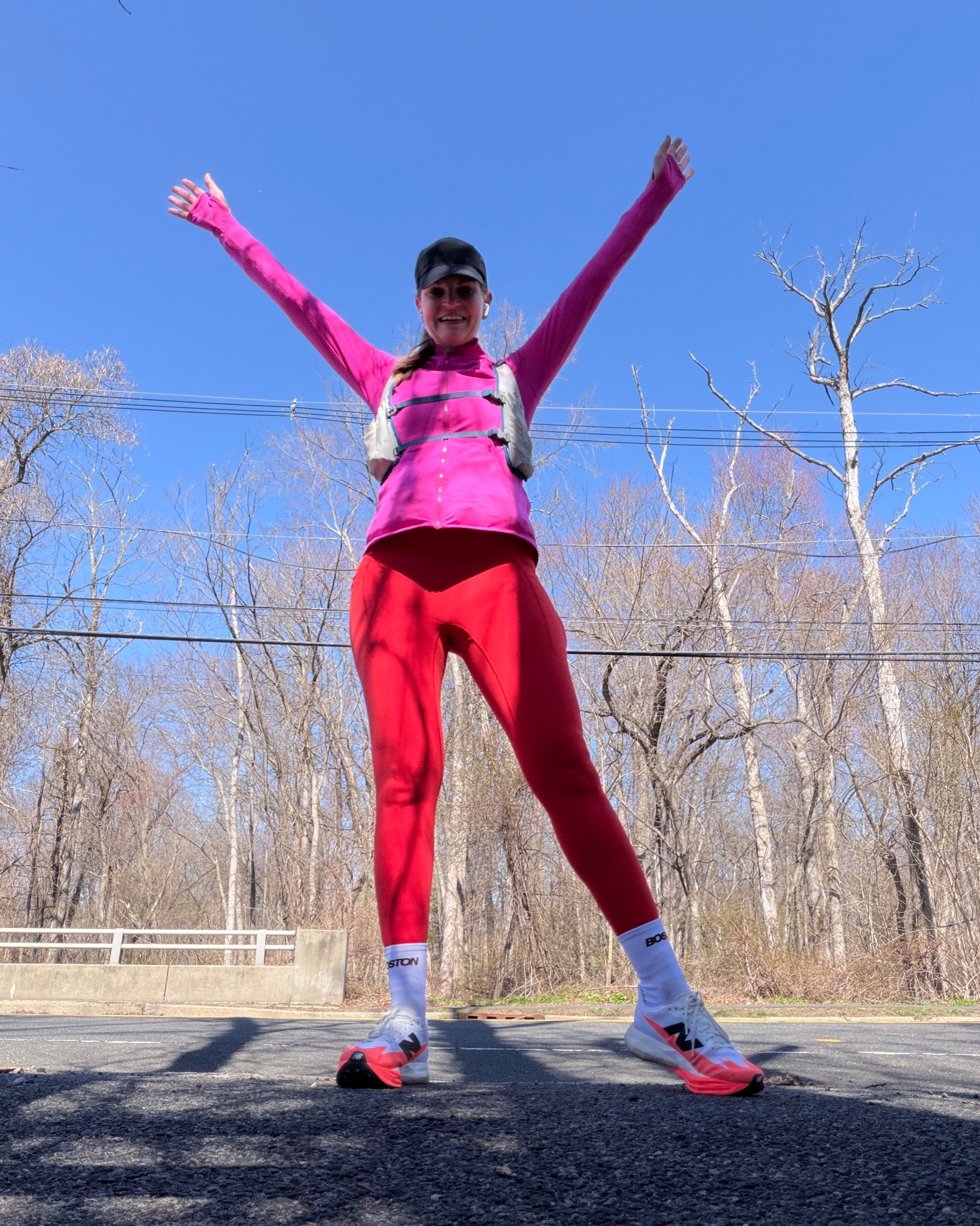 The glow of finishing the last 20-miler this marathon training cycle! ✨ Cold one but made it work and far improvement over last week’s  

#LTKActive #LTKfitnessgoals #LTKdayinmylife