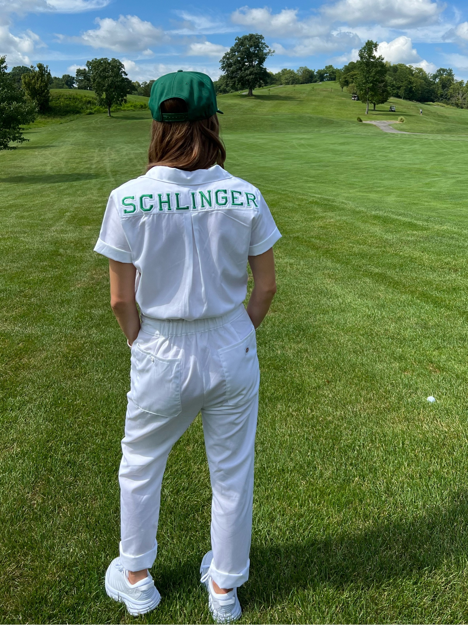 Caddie outfit! Perfect Halloween costume too :) Letters easily iron on. Dickie’s jumpsuit from Amazon. 

Halloween, Halloween costume, costume, Halloween costume ideas, costume ideas, Golf, Caddie, caddie costume, DIY



#LTKfindsunder100 #LTKHalloween #LTKSeasonal