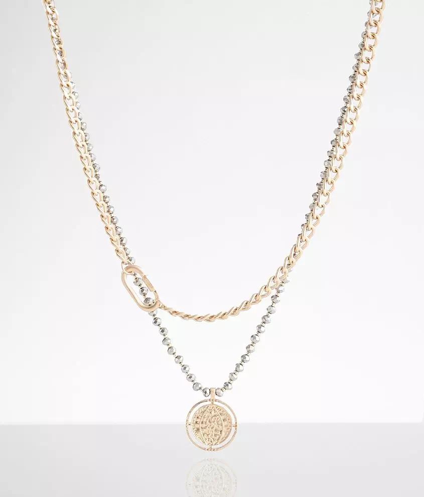 2 Pack Coin Necklace Set | Buckle