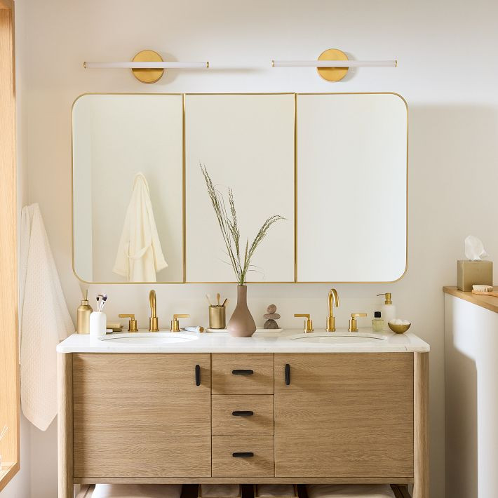 Seamless Triple Medicine Cabinet | West Elm (US)