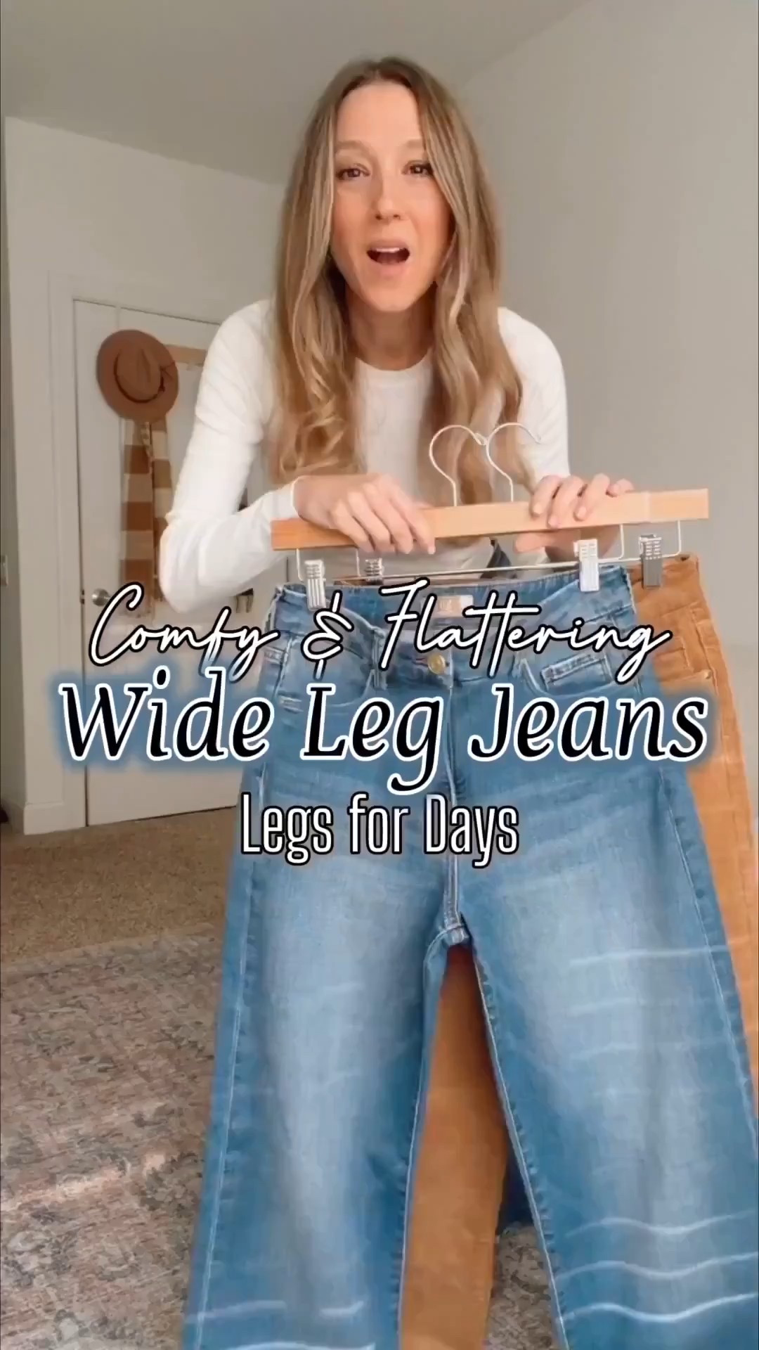 These wide-leg jeans are giving me all the winter outfit inspiration lately. They fit perfectly through the waist, have just the right amount of stretch, and look so good with a small heel.

wide leg jeans, winter outfit, jeans that flatter, denim for women over 40, winter fashion 2025, jeans outfit ideas, casual winter style, women’s jeans, everyday outfits, elevated basics, teacher style


#LTKOver40 #LTKHoliday #LTKSeasonal