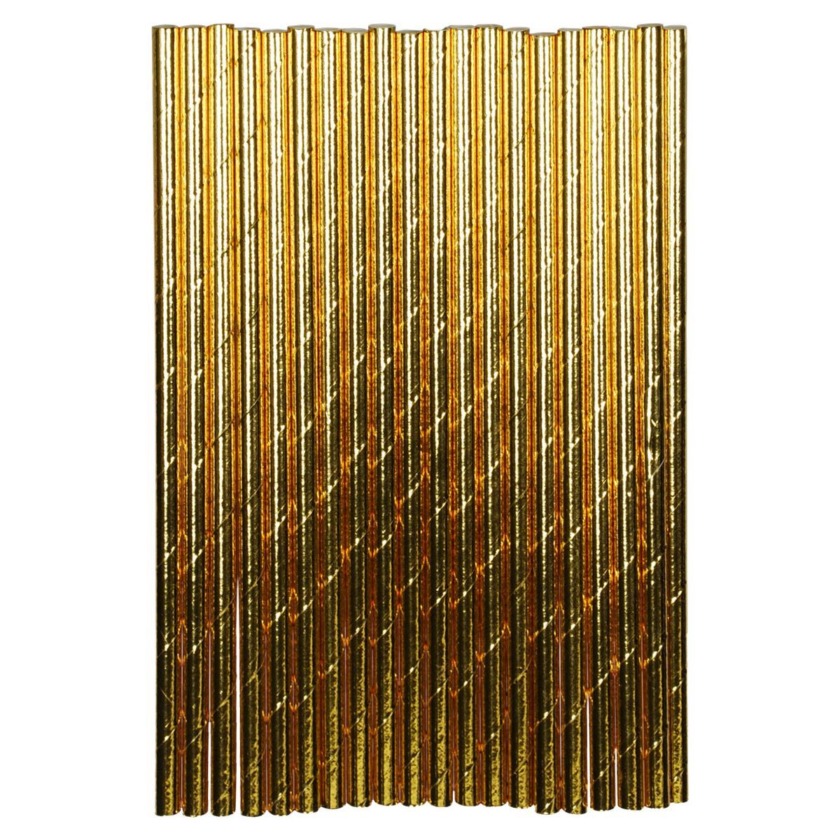 20ct Paper Straws Gold - Spritz™ | Target