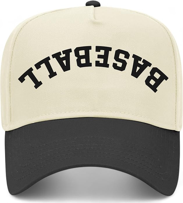 Baseball Upside Down Reversed Vintage Trucker Hat | Premium Snapback Baseball Hat for Men & Women | Amazon (US)