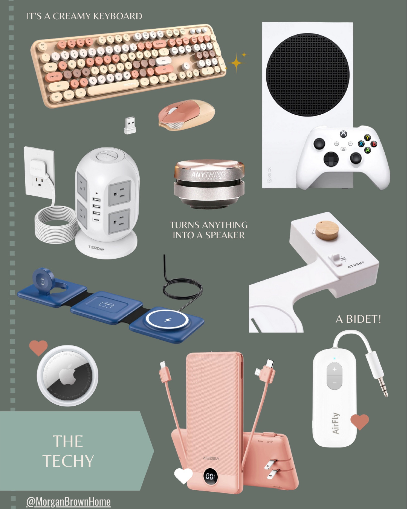 Gifts for the techy! Innovative gadgets and must-have tech accessories. #giftguide2024 #shopmorganbrownhome

#LTKmens #LTKSeasonal #LTKtravel