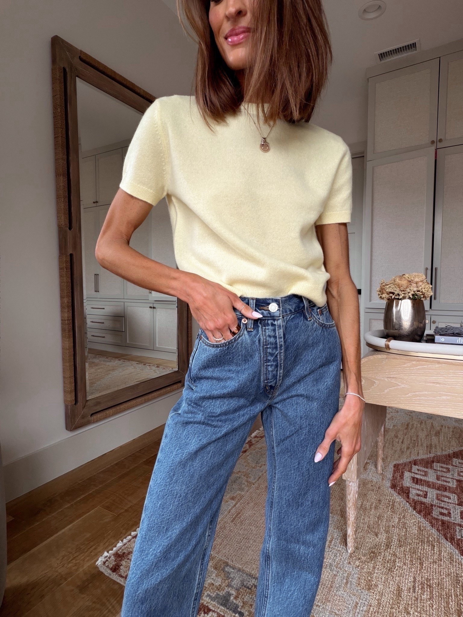 Butter yellow is having its moment and I am here for it 💛 so many cute spent and summer finds at Aritzia rn! 😍