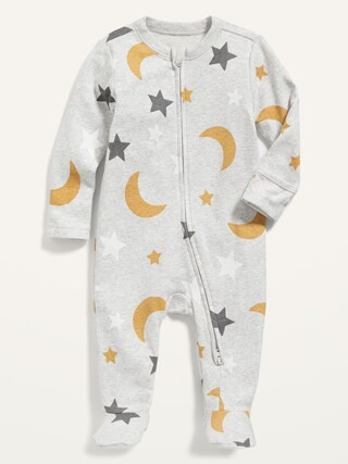 Unisex Printed Sleep & Play Footed One-Piece for Baby | Old Navy (US)