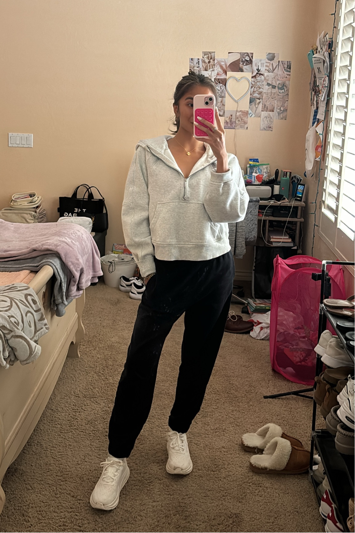 cold day in az today so golfing in a sweatshirt & sweats ⛳️

#LTKbeauty #LTKU #LTKstyletip