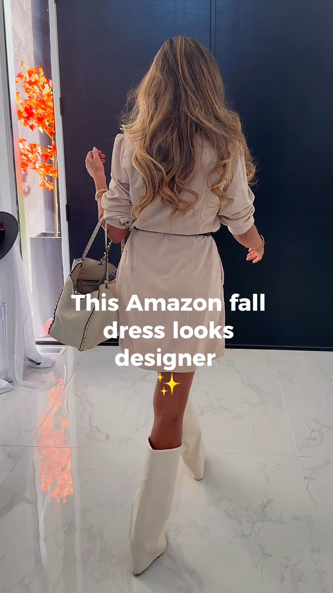 This Amazon dress looks designer 🤎
I wore the Leslie Dress to bring my best friend flowers for her birthday brunch — they were from a small, women-owned business in my area, and I just love supporting local ✨
The dress has that soft, structured fabric and neutral tone that gives effortless quiet luxury without the designer price tag.

🛍️ Details:
🤎 Leslie Dress — size XS, structured fit, under $70
🌸 Fresh flowers — from a local women-owned small business

✨ You can shop the dress below — it’s linked on my LTK so you can recreate this same brunch look 🤍

#AmazonFashionFinds #QuietLuxuryStyle #BirthdayBrunchOutfit #SupportSmallBusiness #VeronicaLuxe

#LTKFindsUnder50 #LTKShoeCrush #LTKSeasonal