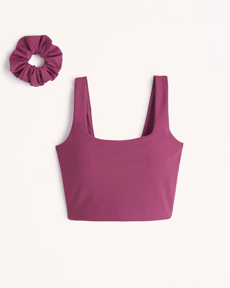 YPB Squareneck Slim Tank | Abercrombie & Fitch (US)