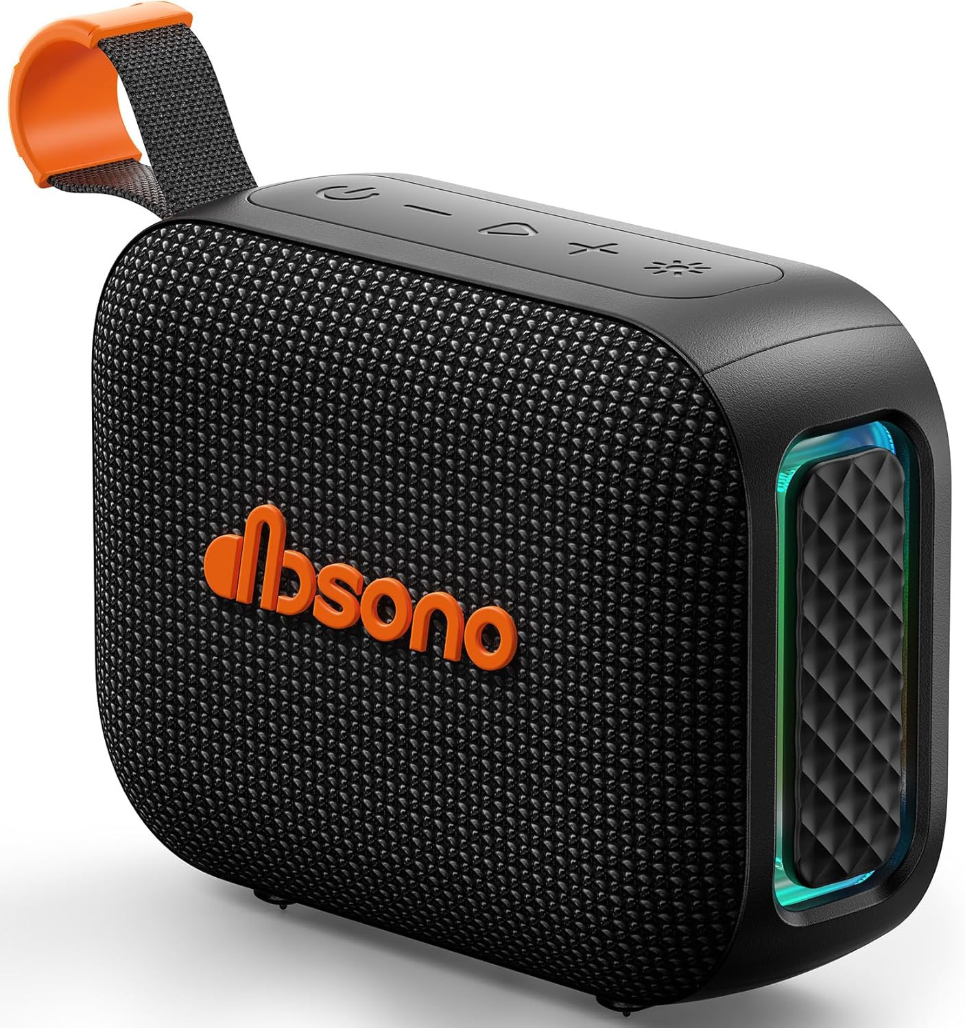 Portable Bluetooth Speaker Line-in Support: IPX5 Waterproof, Black | Amazon (US)