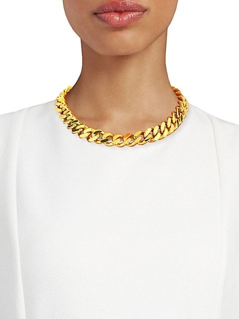 Saint Laurent Chain Collar Necklace | Saks Fifth Avenue
