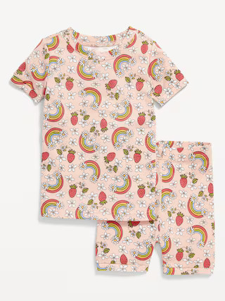 Unisex Snug-Fit Printed Pajama Set for Toddler & Baby | Old Navy (US)