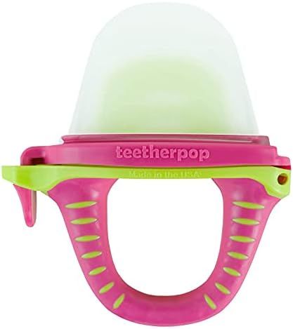 teetherpop No Mess Fillable, Freezable Baby Teethers, Fill w/ Breastmilk, Purees, Smoothies, Juice,  | Amazon (US)