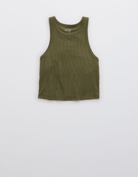 OFFLINE By Aerie Ribbed Racerback Tank Top | American Eagle Outfitters (US & CA)