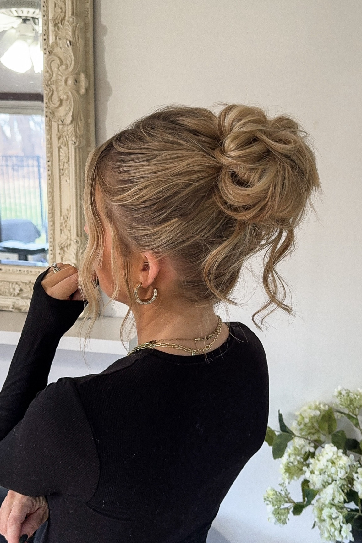 Clip ins I use for my big messy buns 