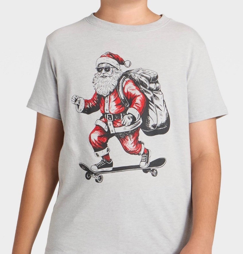 The coolest boy christmas tee ! and its 40% off !!! making it $3.60 !!!! run 

#LTKSeasonal #LTKSaleAlert #LTKKids