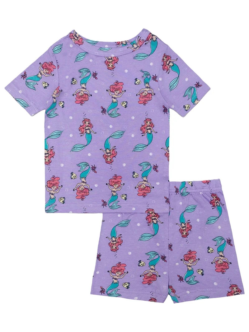 Character Toddler Tee and Shorts Viscose Pajama Set, 2-Piece, Sizes 12M-5T | Walmart (US)