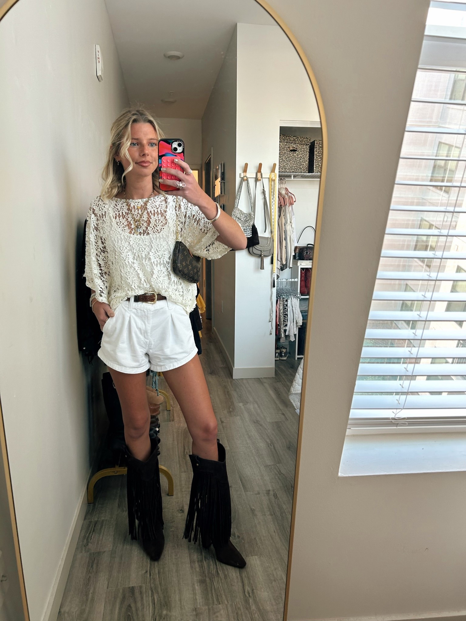 fringe boots!!