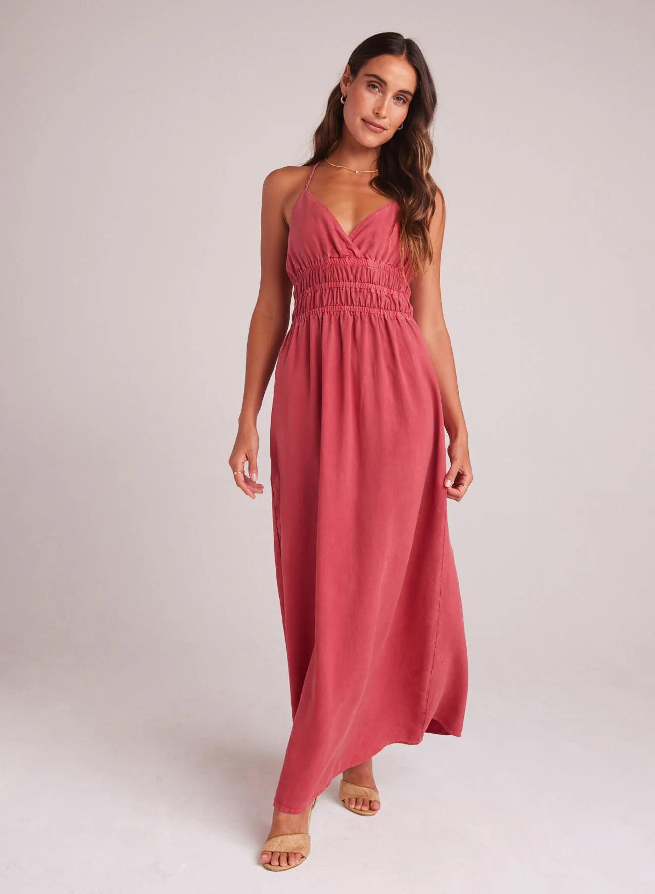 SMOCKED CAMI MAXI DRESS RVRD - Bella Dahl | Bella Dahl