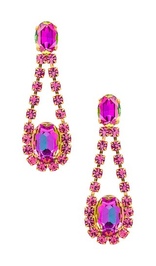 Kanaan Earrings in Pink | Revolve Clothing (Global)