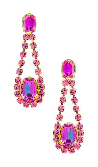 Kanaan Earrings in Pink | Revolve Clothing (Global)