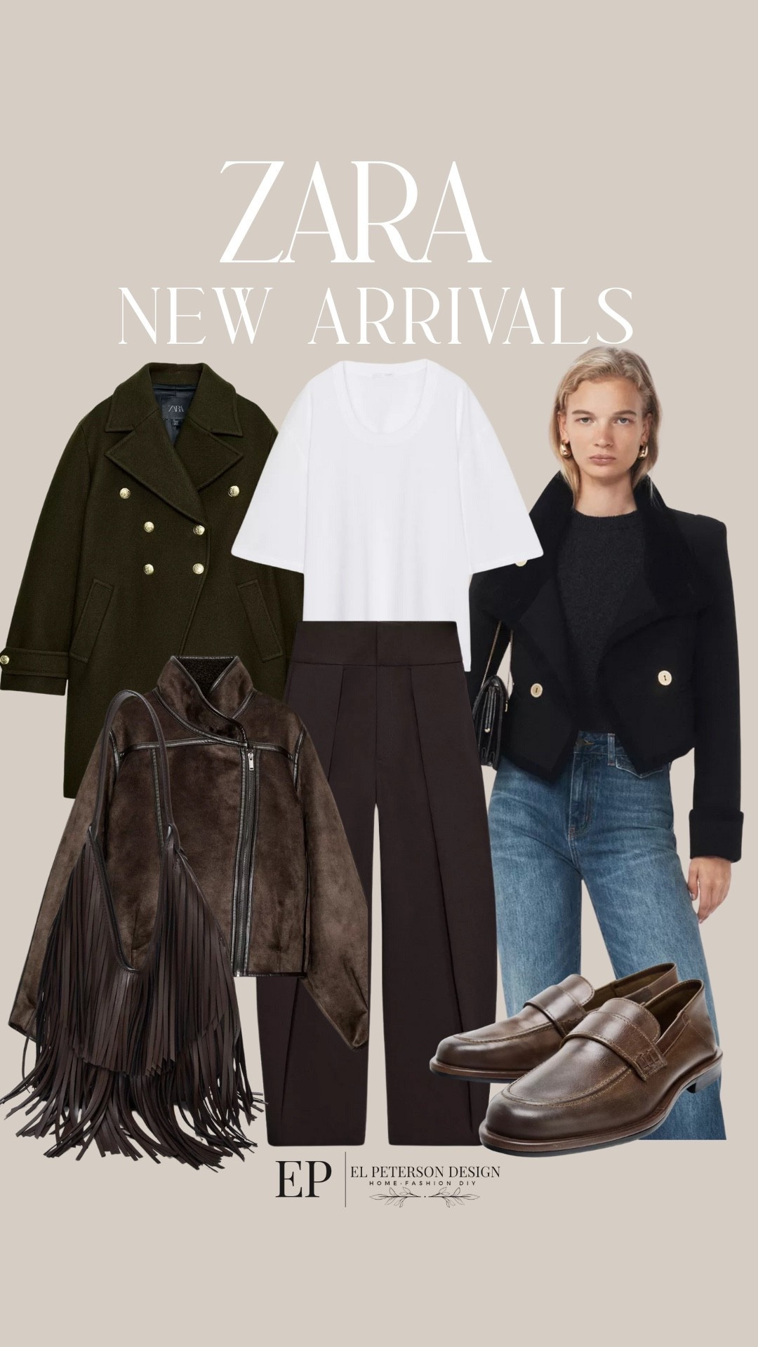 Zara
New arrivals
Jackets
Pants
Tshirt
Purse
Loafers 


#LTKFindsUnder100
