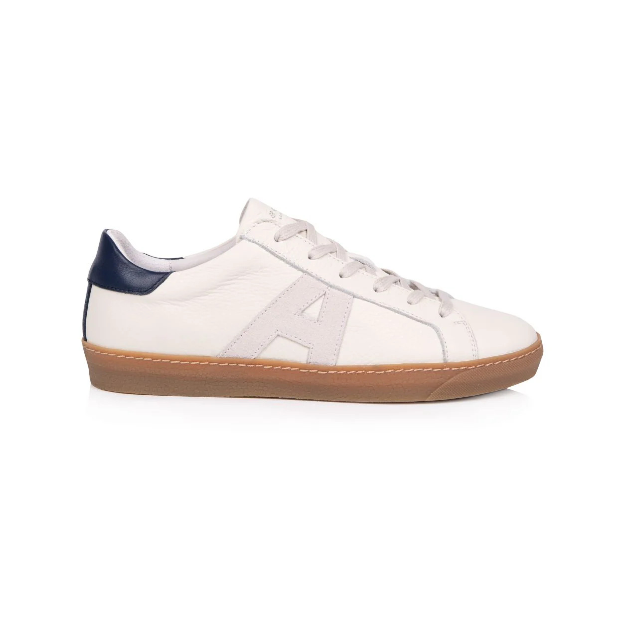 Cru signature: White, Ice & Navy Trainers from Air & Grace | Air & Grace