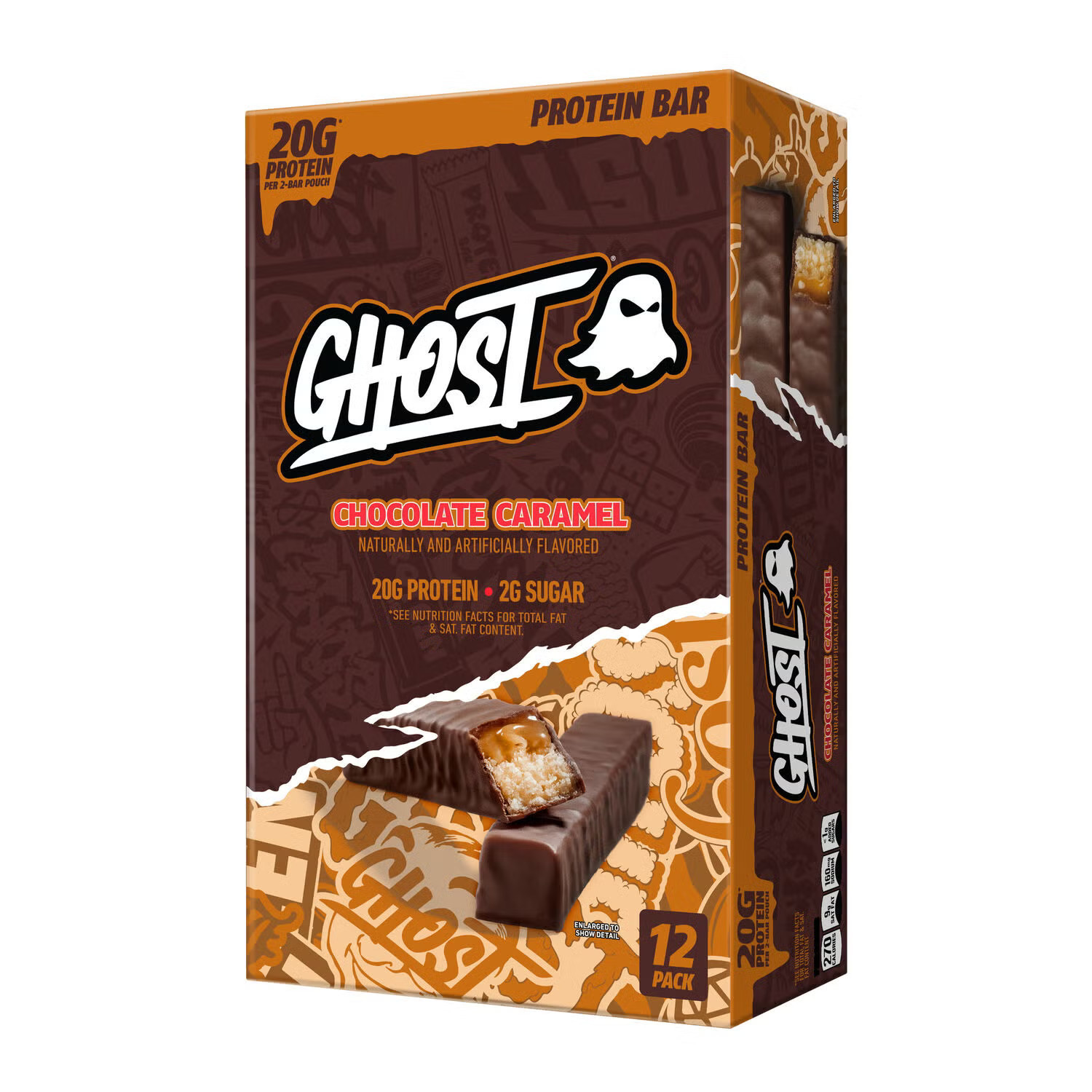Protein Bar - Chocolate Caramel (12 Bars) | GNC