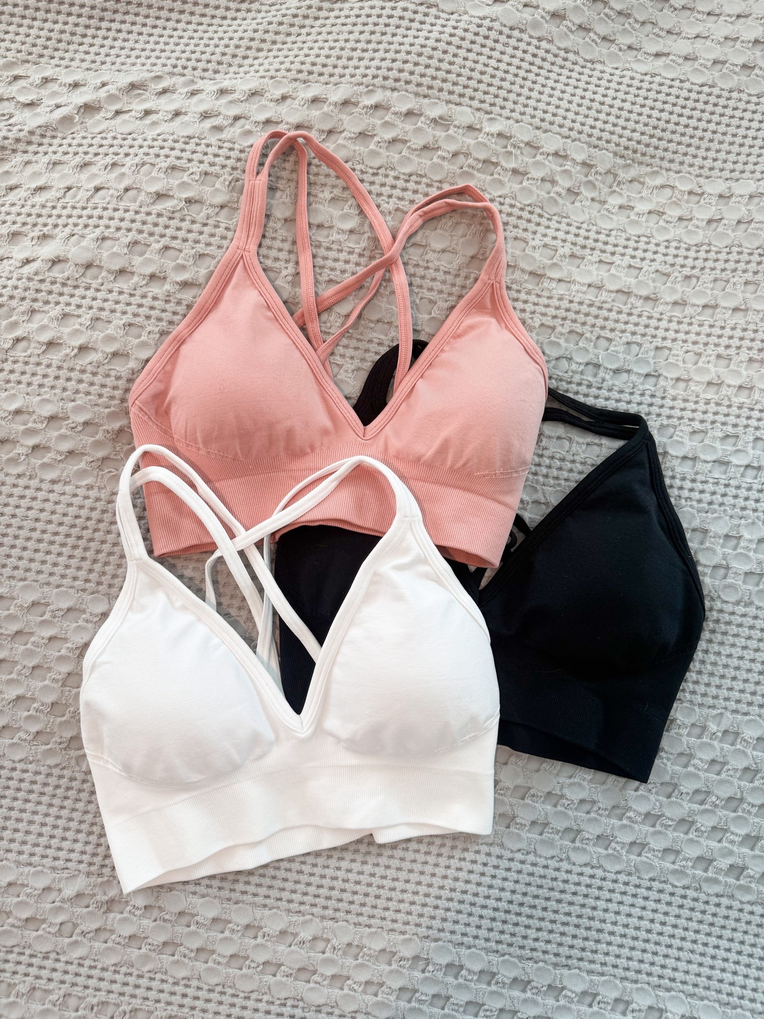 Love these low impact sports bras  

