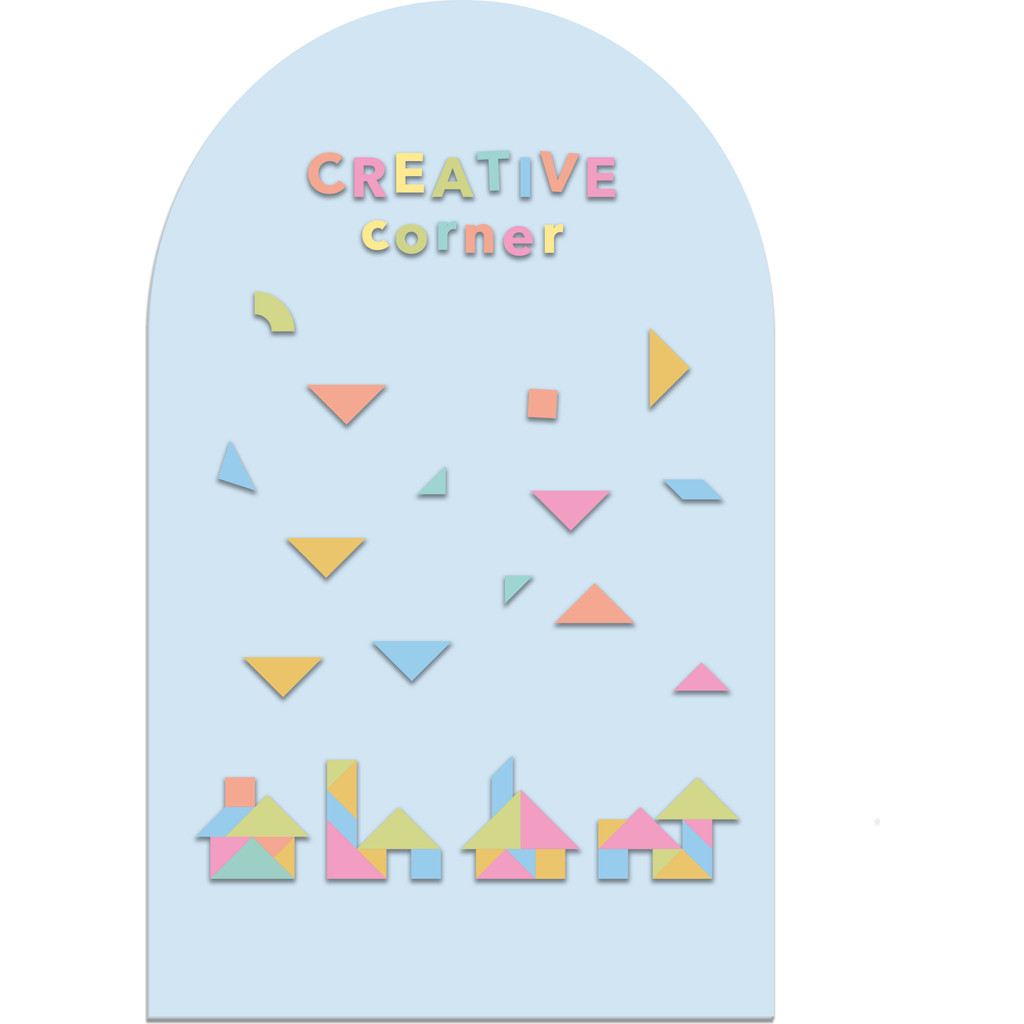Cherrypick Magic Playwall Magnetic Wall Decal in Sky Blue at Nordstrom | Nordstrom