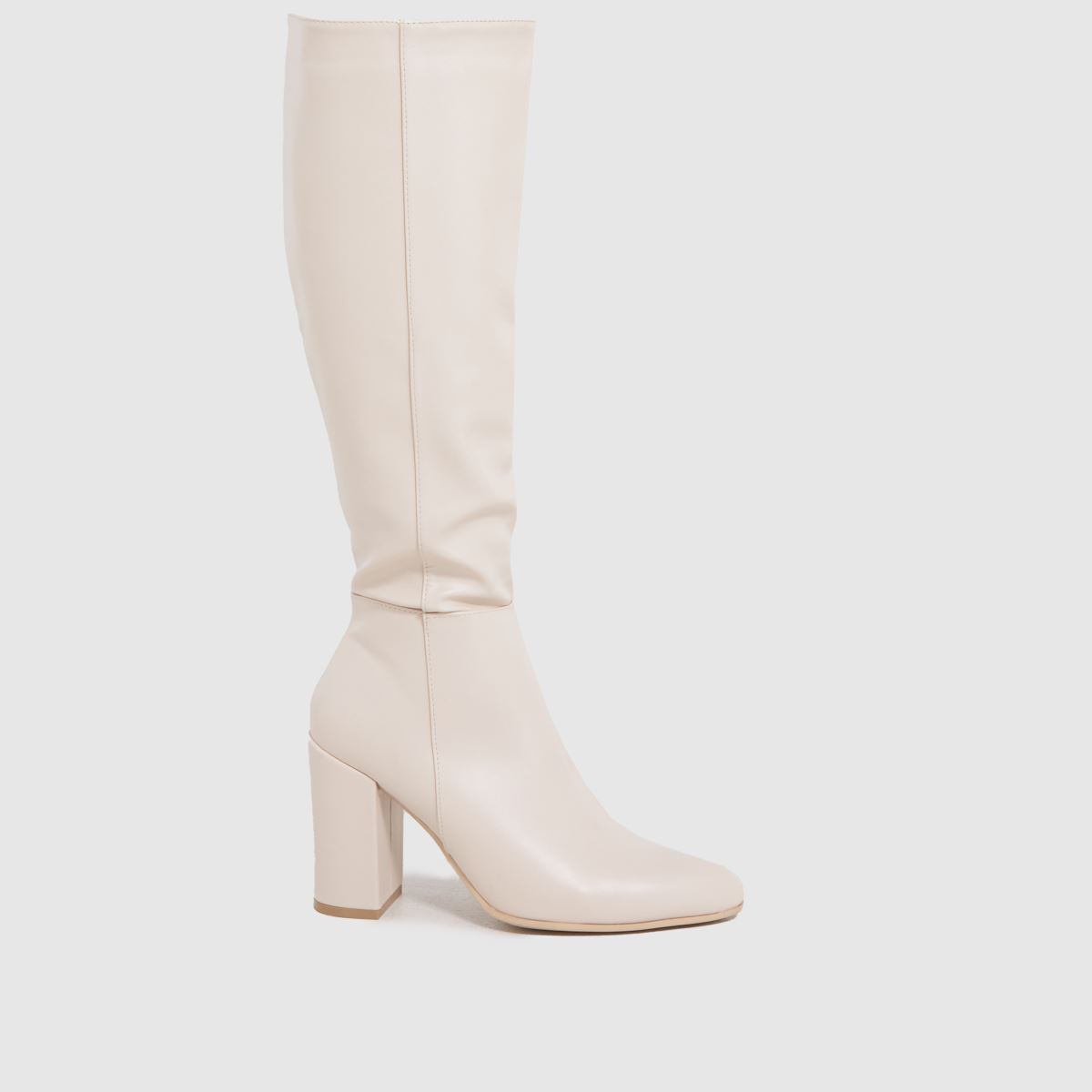 schuh natural delta block heel knee boots | Schuh