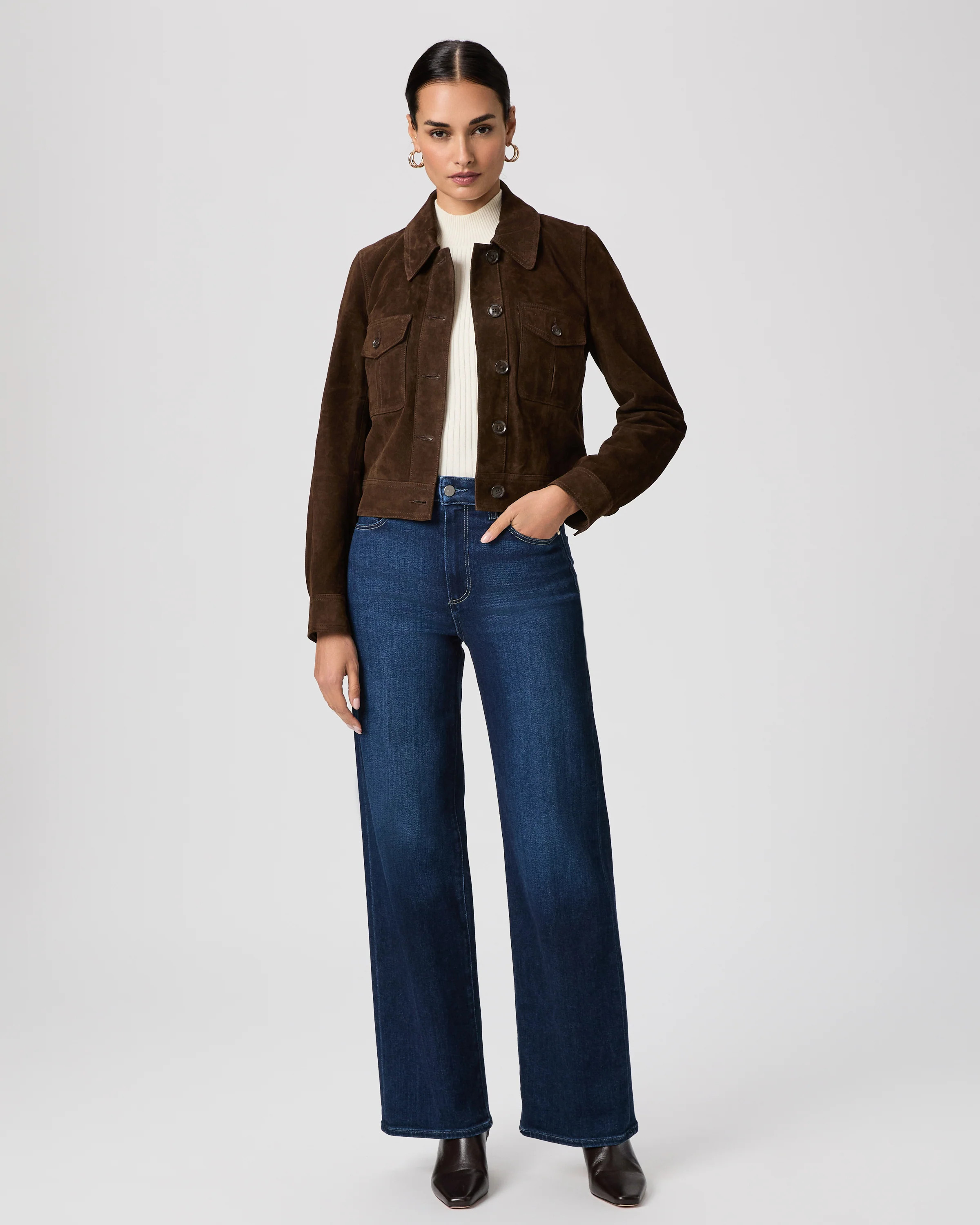 Anessa 31" Wide Leg Jean | Paige