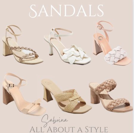 Spring, Summer Nude Sandals. What’s not to love? #sandals #dressy #nude #wedding #babyshower 

#LTKshoecrush #LTKSeasonal #LTKfindsunder50