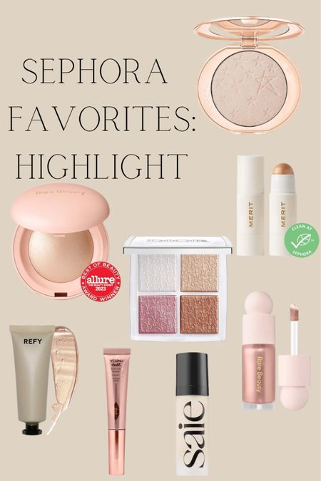 Sephora Favorites for highlight! These are my top favorite highlights - they include highlight powders, cream highlight and liquid highlight. 

If you still have a Sephora gift card from the holidays here are some makeup products to use it on. The highlights can vary from everyday makeup looks to a soft glam makeup look. No matter what your makeup look is you need a highlight in your makeup routine. #highlight #highlighters #creamhighlight #powderhighlight #liquidhighlight #sephorafavorites #sephorafavs #sephora #sephorahighlights

#LTKMostLoved #LTKbeauty