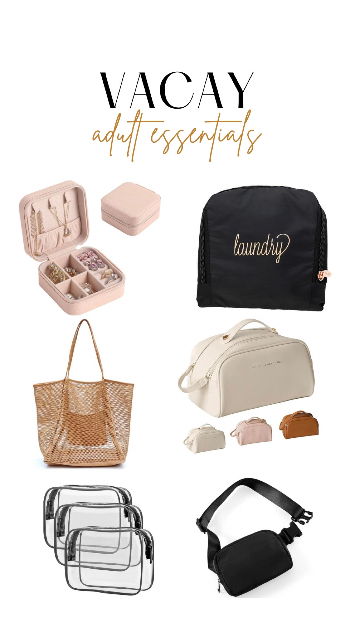 Vacation essentials for the adults 

#LTKitbag #LTKtravel #LTKunder100