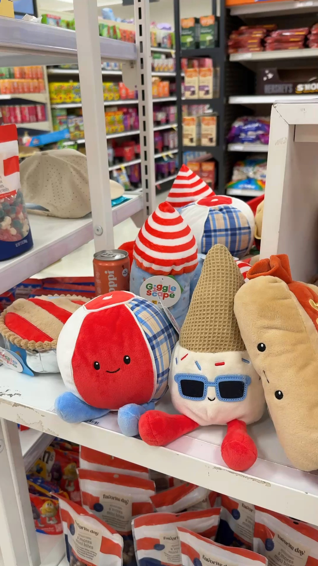 the cutest American RWB $5 plushies, got one for my sons summer basket