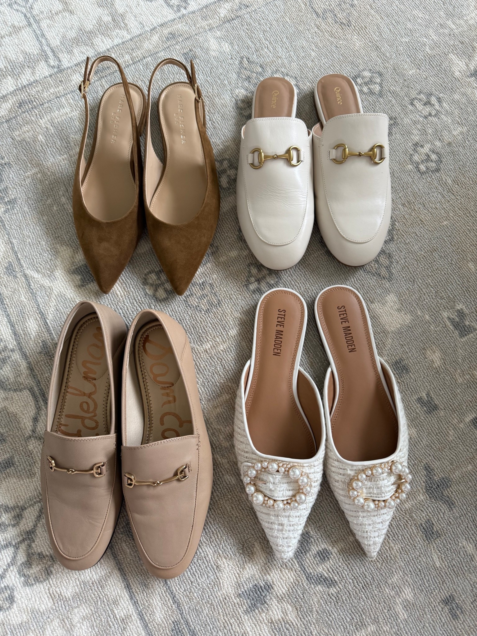 Rounding up some comfortable work flats! 

Back to school // teacher outfits // comfortable flats // pointed flat // loafer / slide on mules 

#LTKWorkwear #LTKShoeCrush #LTKSaleAlert