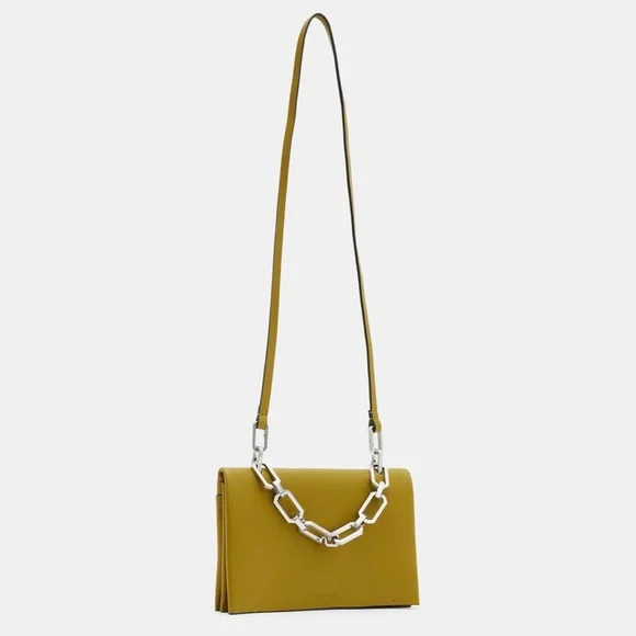 All Saints Yellow Minimalist Crossbody Bag | Poshmark